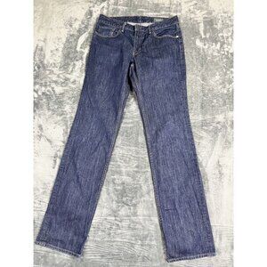 Bonobos Mens The Blue Jean Straight Fit Denim Pants Size 34x36 99% Cotton Blue